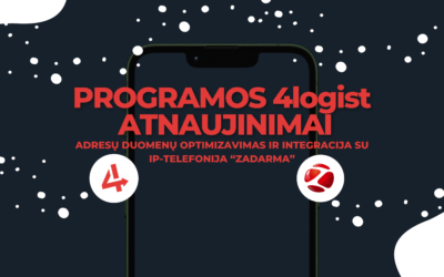 Programos 4logist atnaujinimai