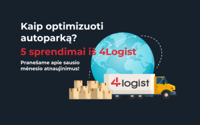 Kaip optimizuoti autoparką? 5 sprendimai iš 4Logist